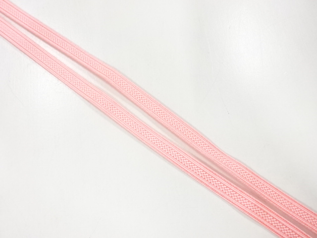 アンティーク　正絹　帯留め用手組三分紐